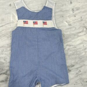 Petit Bebe American Flag Jon Jon